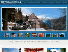 Tablet Screenshot of panorama-spindl.cz